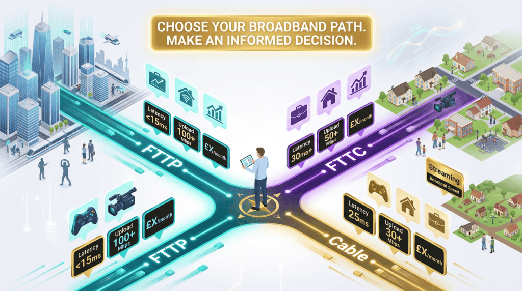 Choose your broadband path