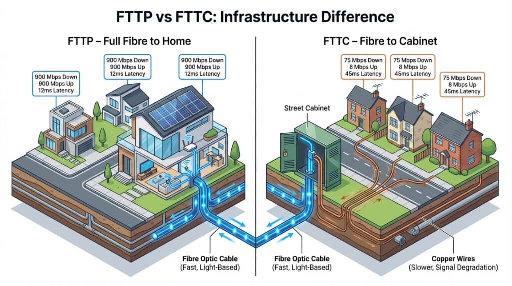 FTTP Technology Infrastructure Visualisation
